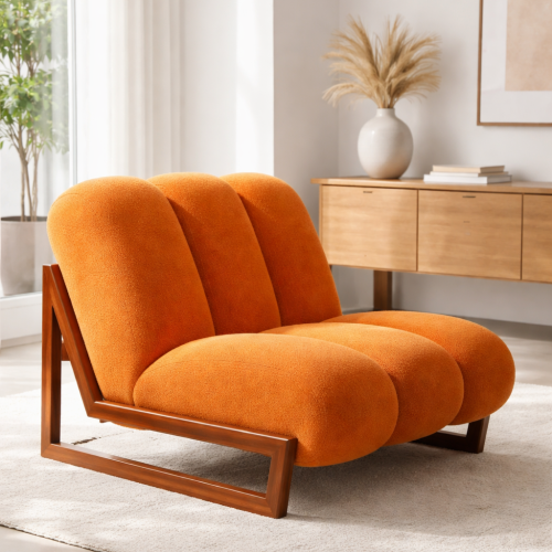 20251221_1332_Fauteuil Minimaliste Orange_remix_01kd0ebf7qecxsrnctvjdqgecq